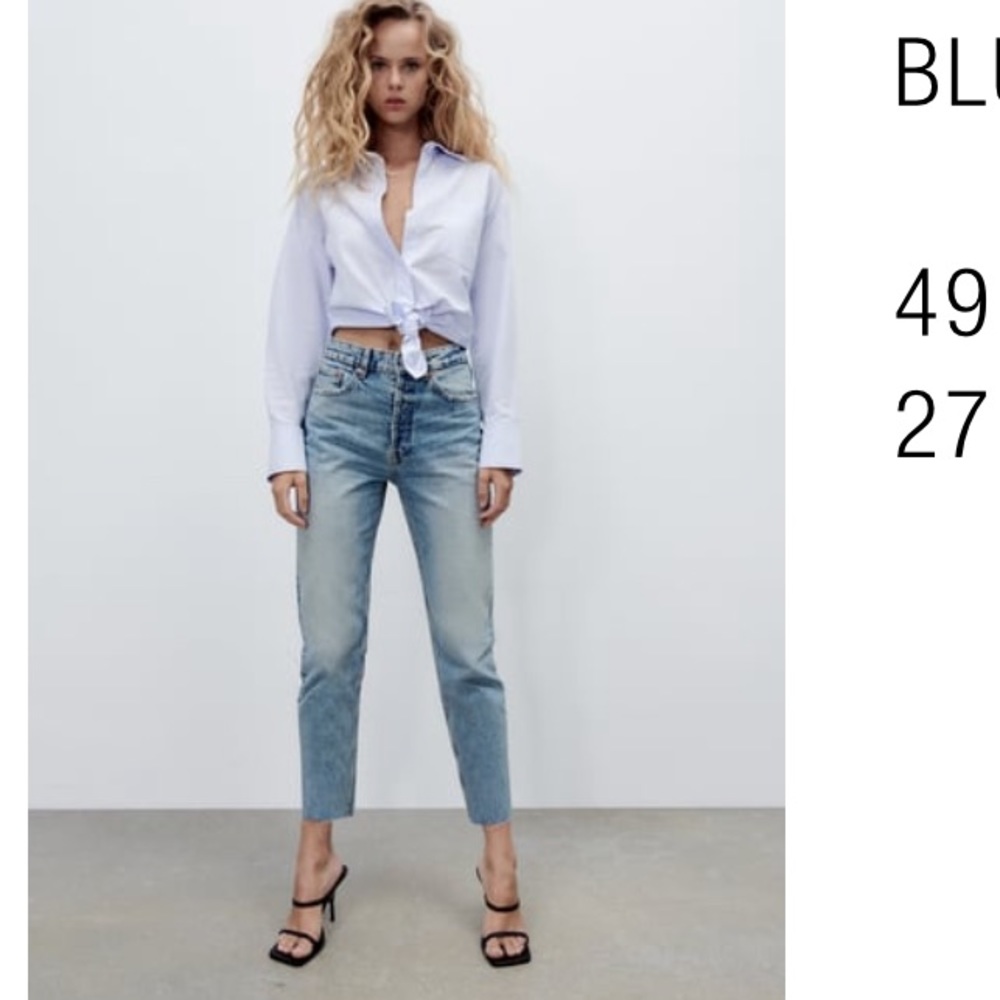 Zara Straight Leg Jeans